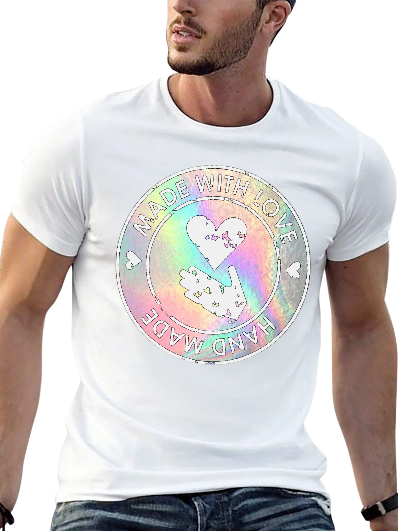 Hand Made with Love Graphic Tee