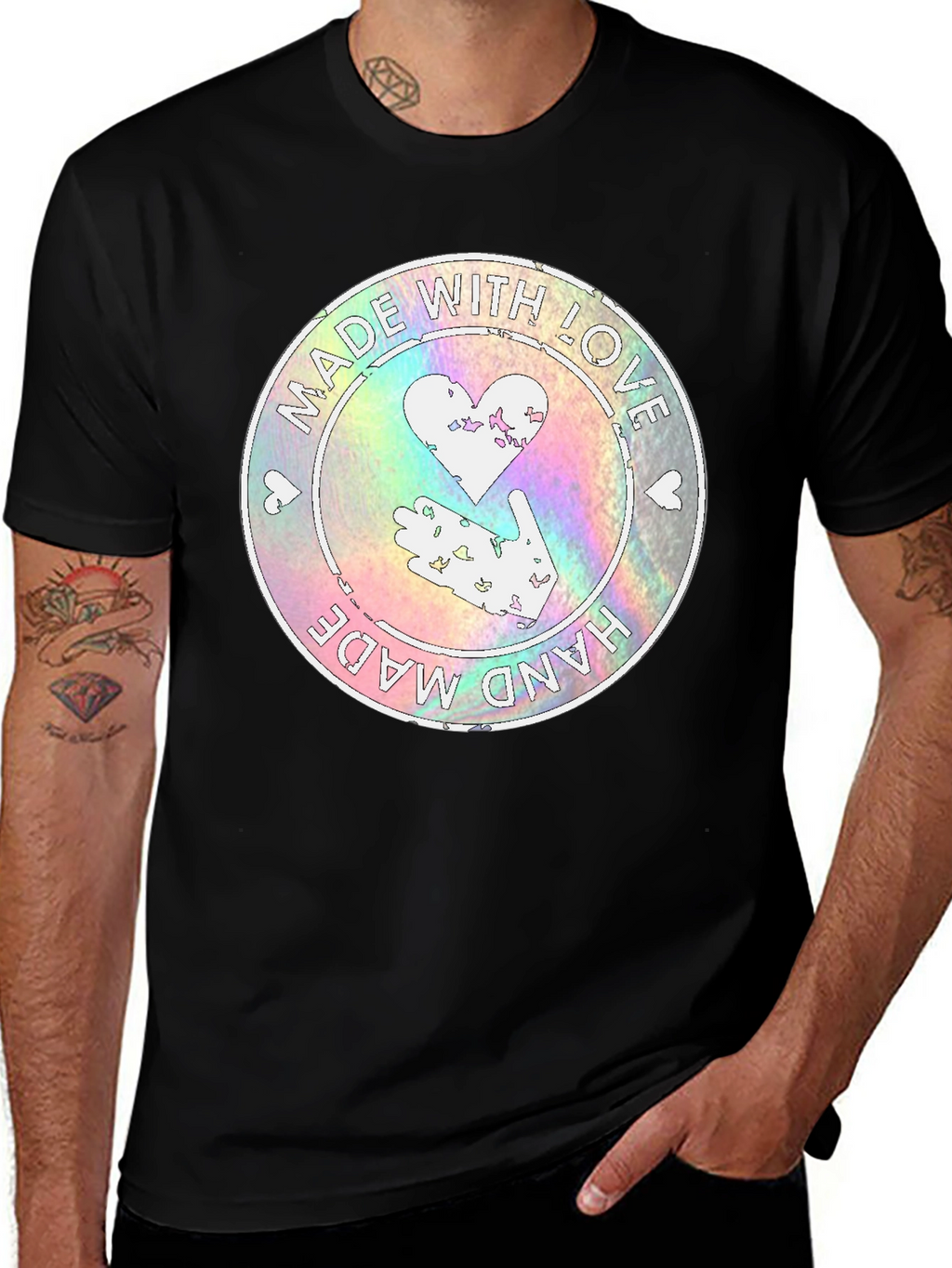 Hand Made with Love Graphic Tee