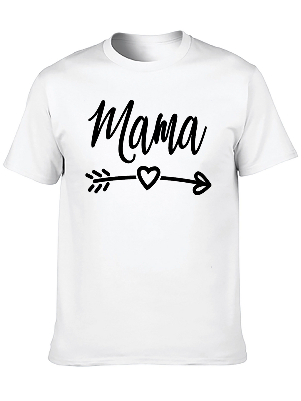 Mama Arrow Heart Graphic T-Shirt