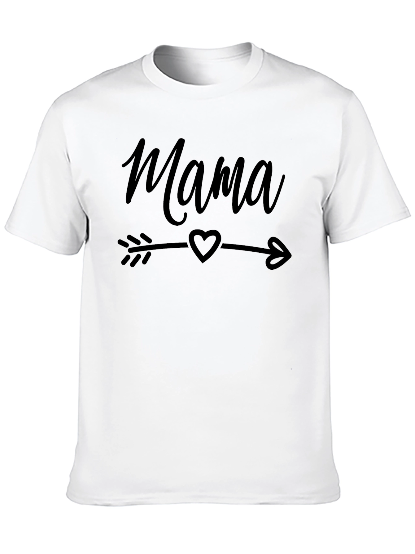 Mama Arrow Heart Graphic T-Shirt