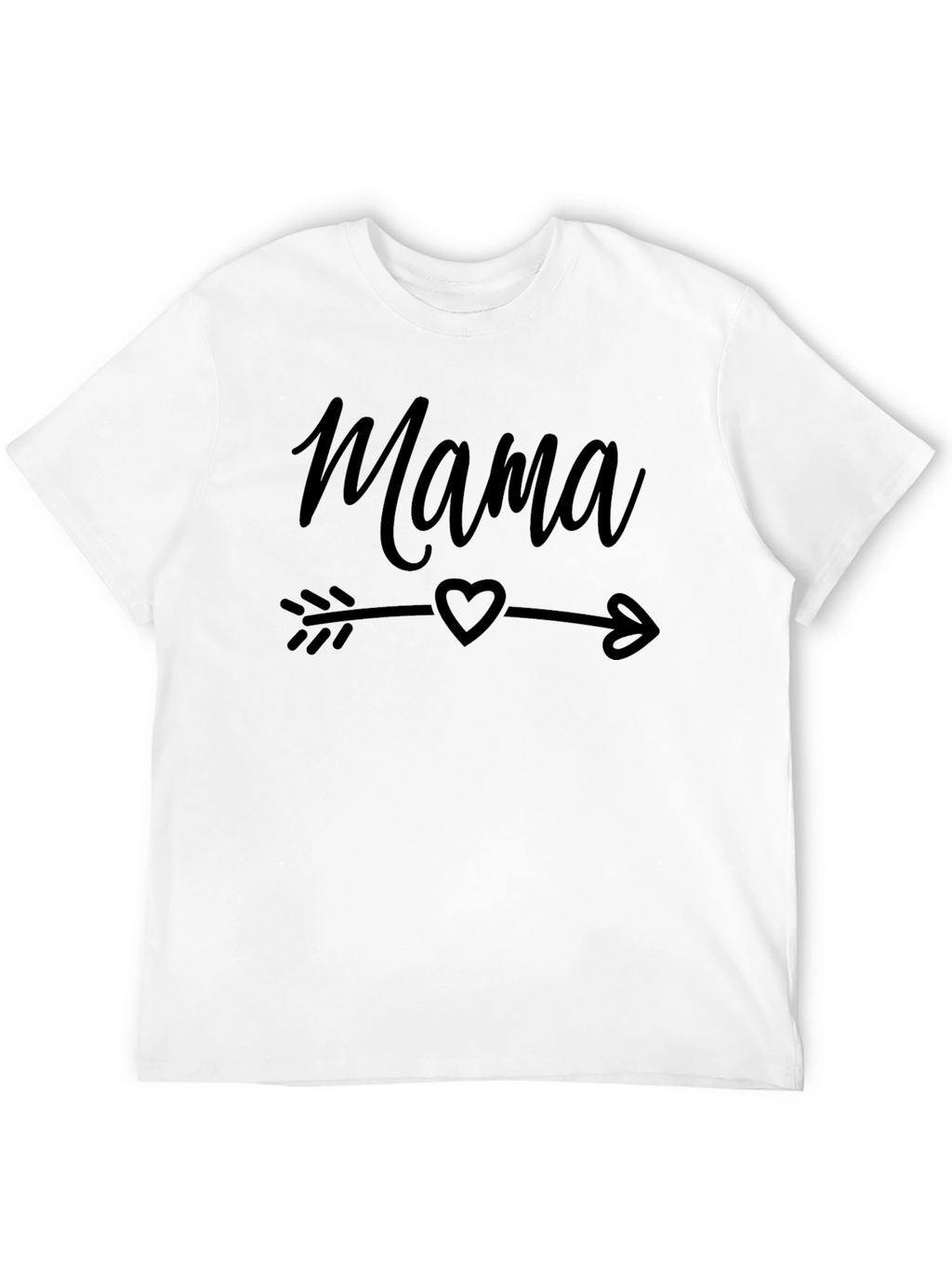 Mama Arrow Heart Graphic T-Shirt