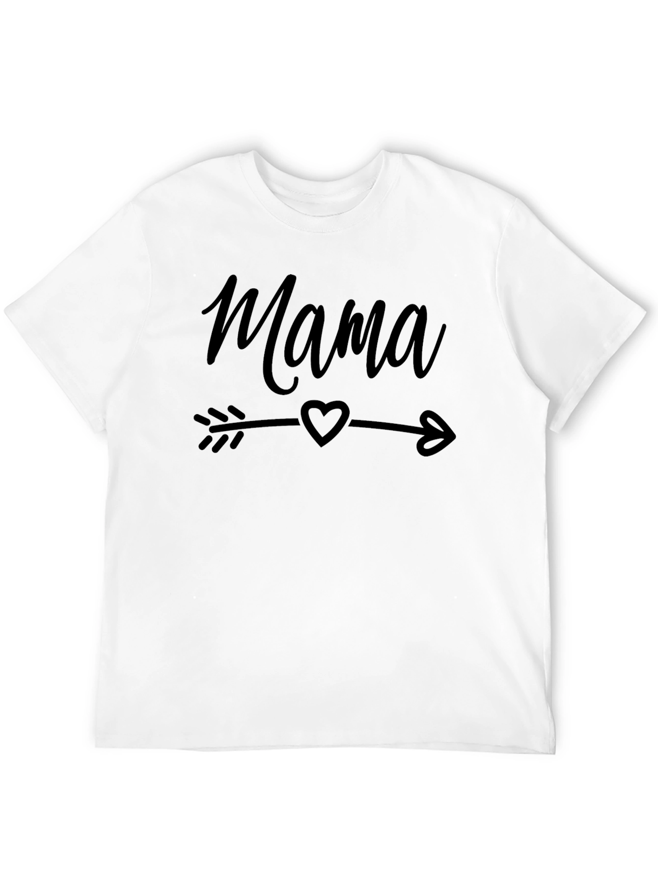 Mama Arrow Heart Graphic T-Shirt