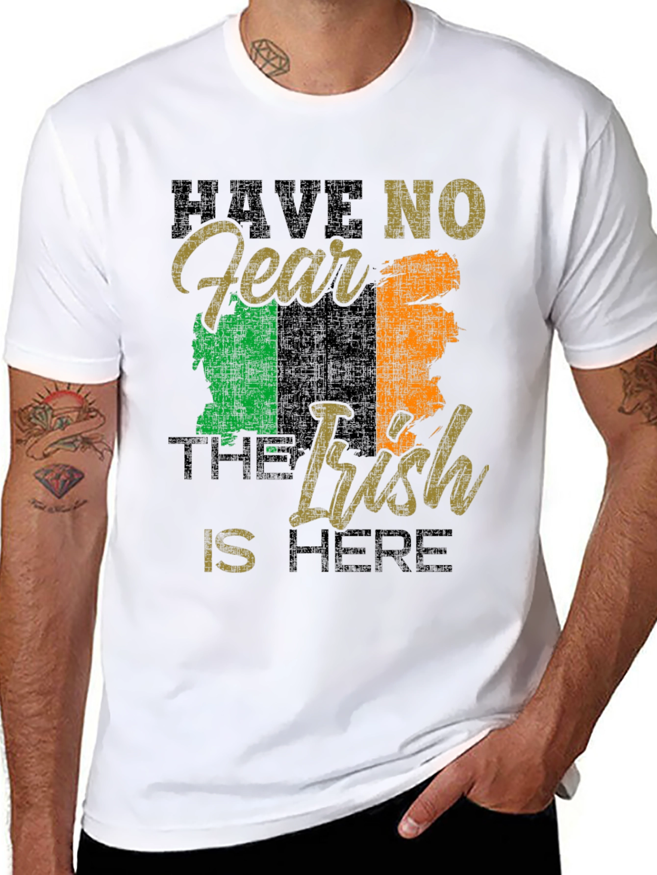 Have No Fear The Irish Is Here Tee