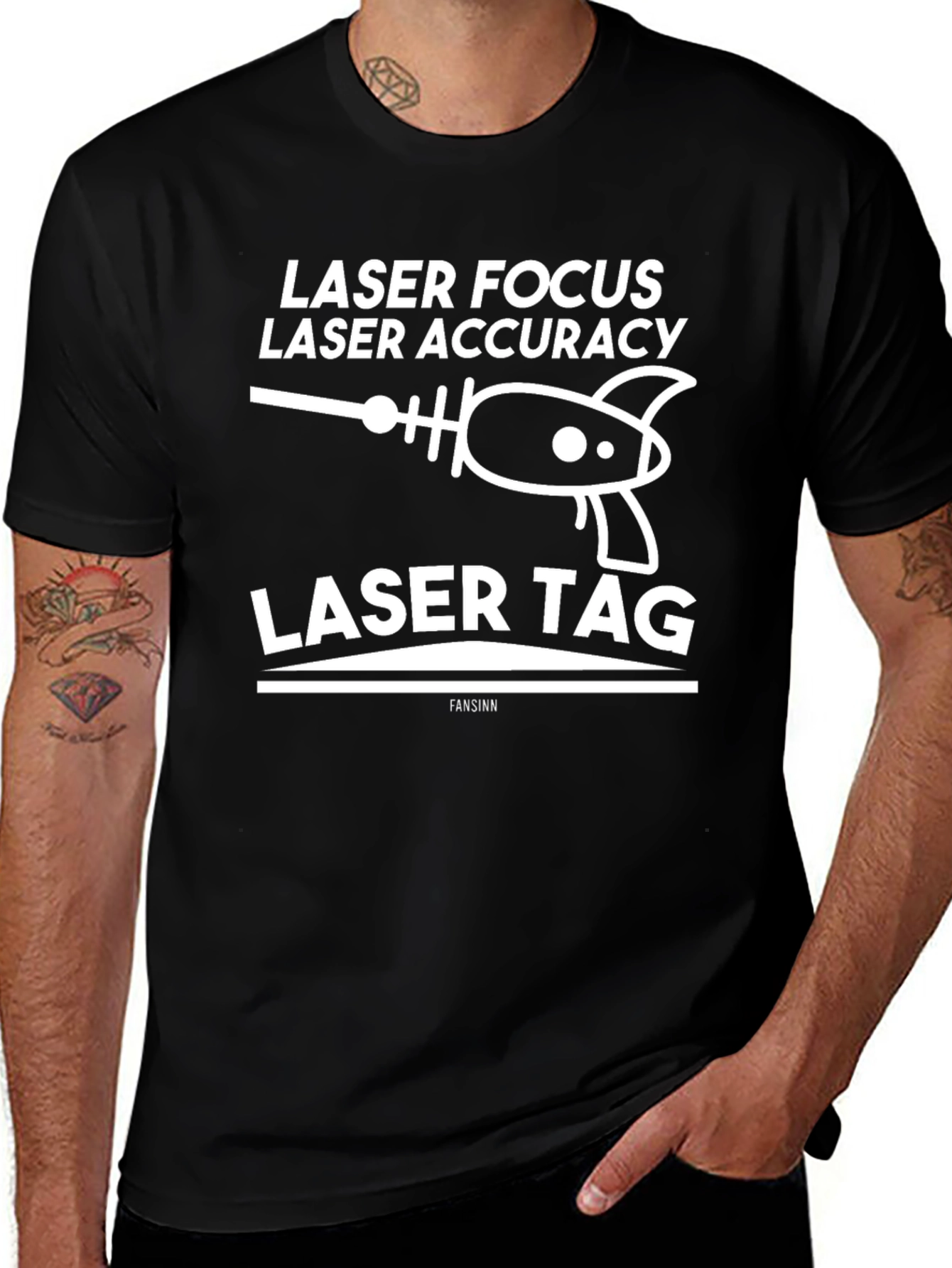 Laser Tag Graphic Tee - Gamer T-Shirt