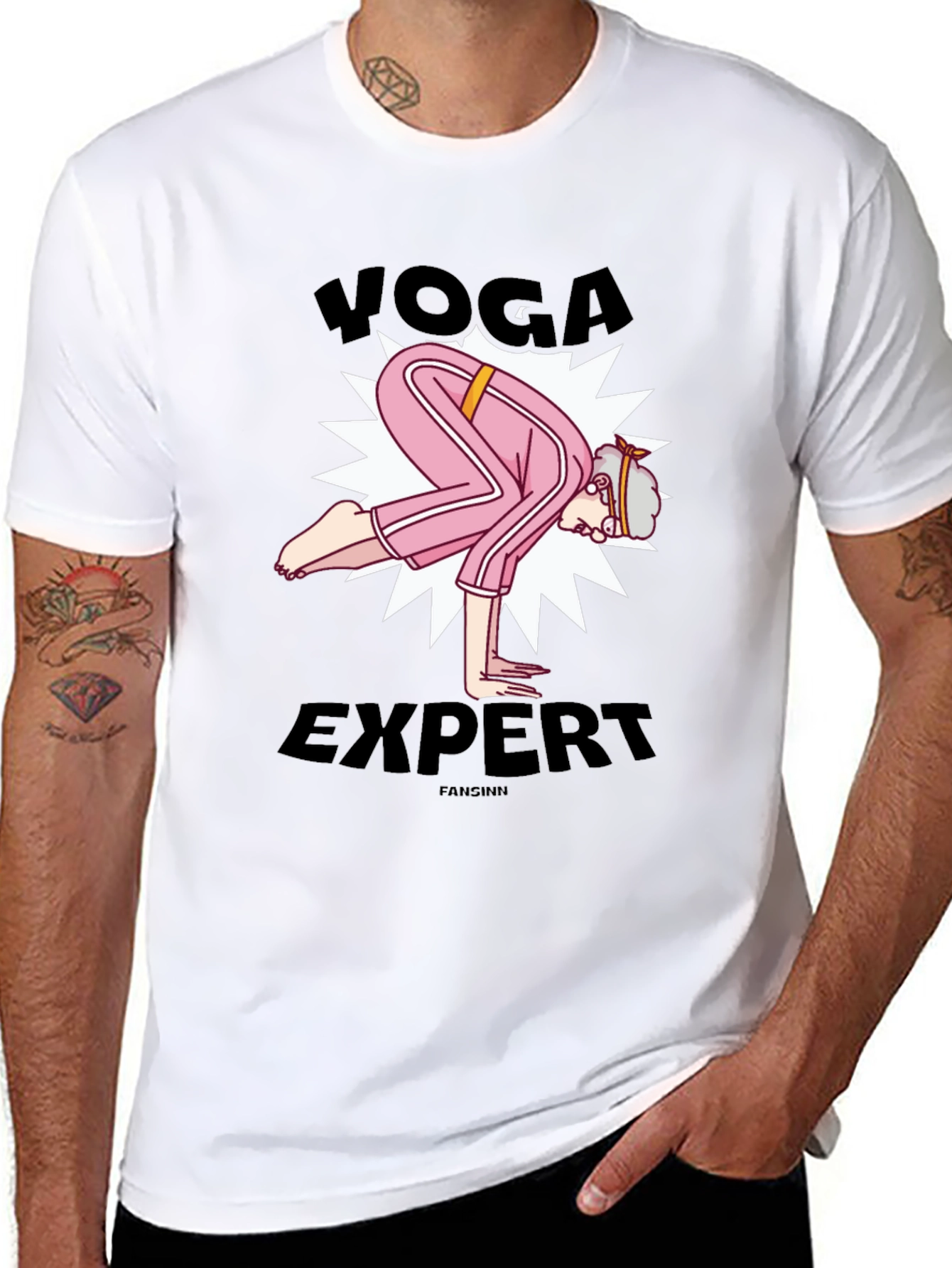 Yoga Expert Graphic Tee