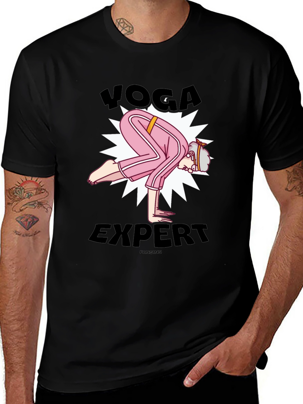 Yoga Expert Graphic Tee