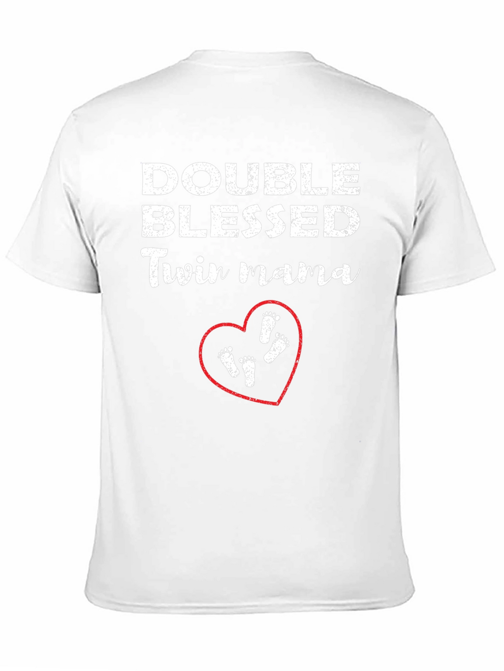 Double Blessed Twin Mama T-Shirt