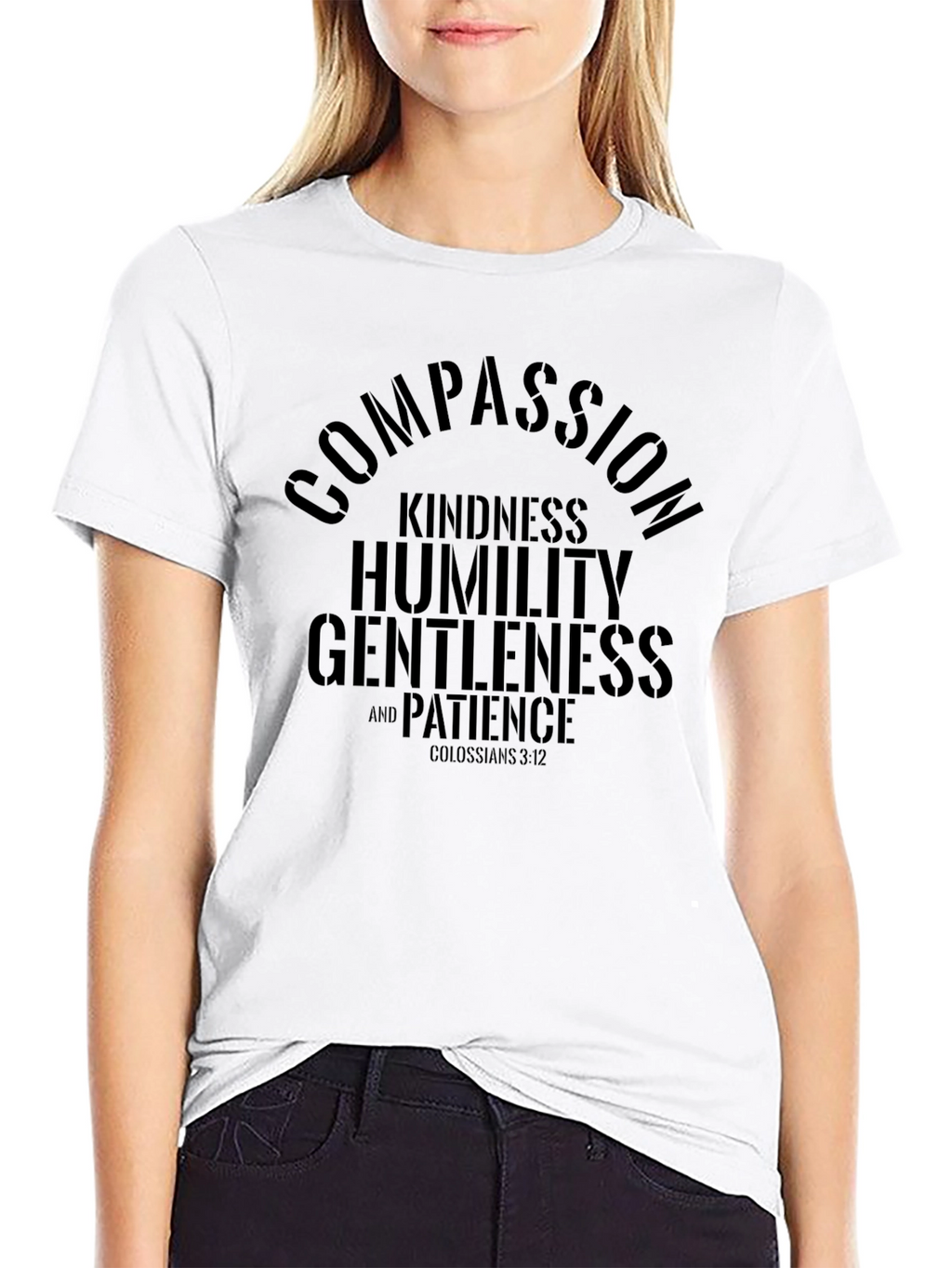 Compassion Kindness T-Shirt - Colossians 3:12