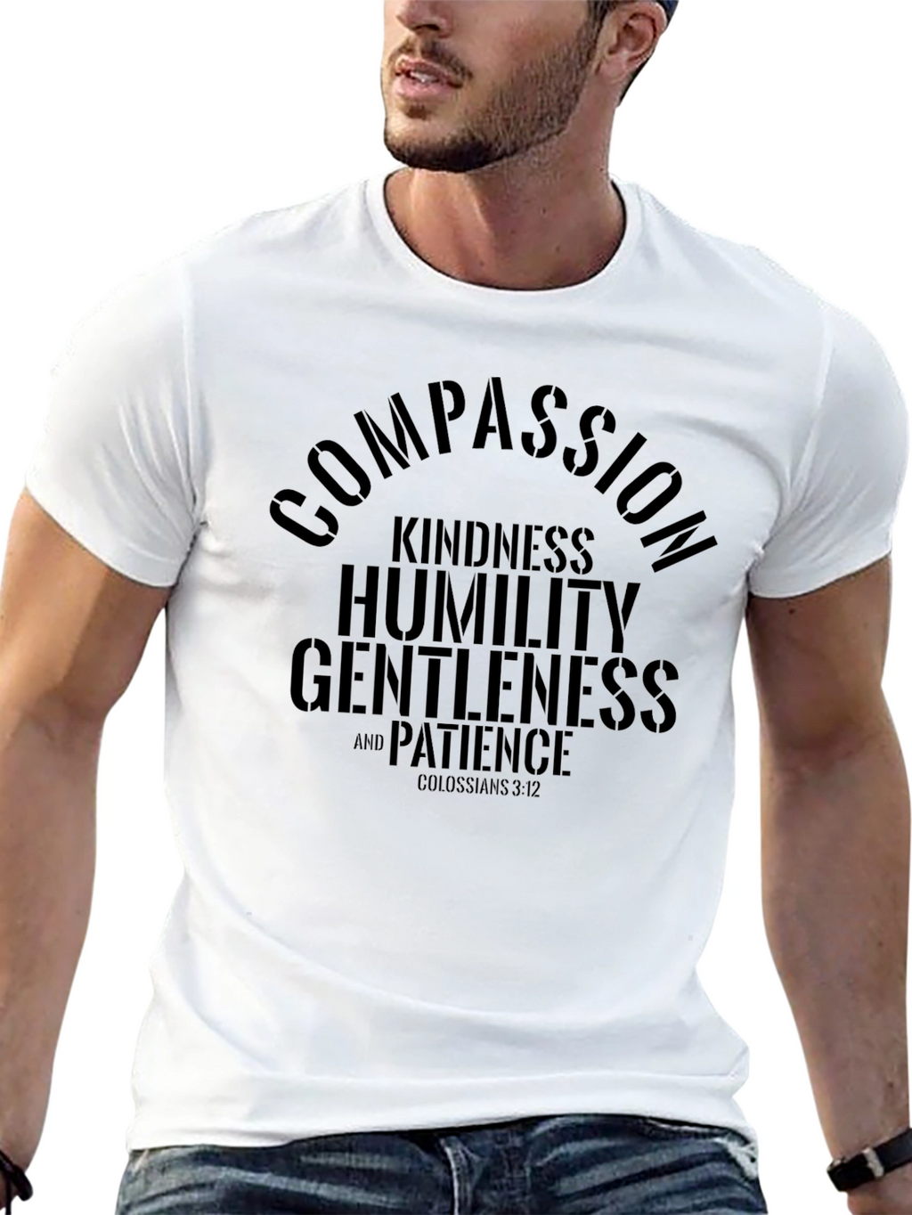 Compassion Kindness T-Shirt - Colossians 3:12