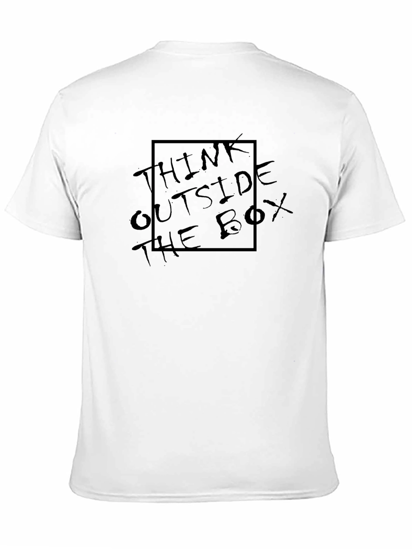 Think Outside the Box Graphic T-Shirt