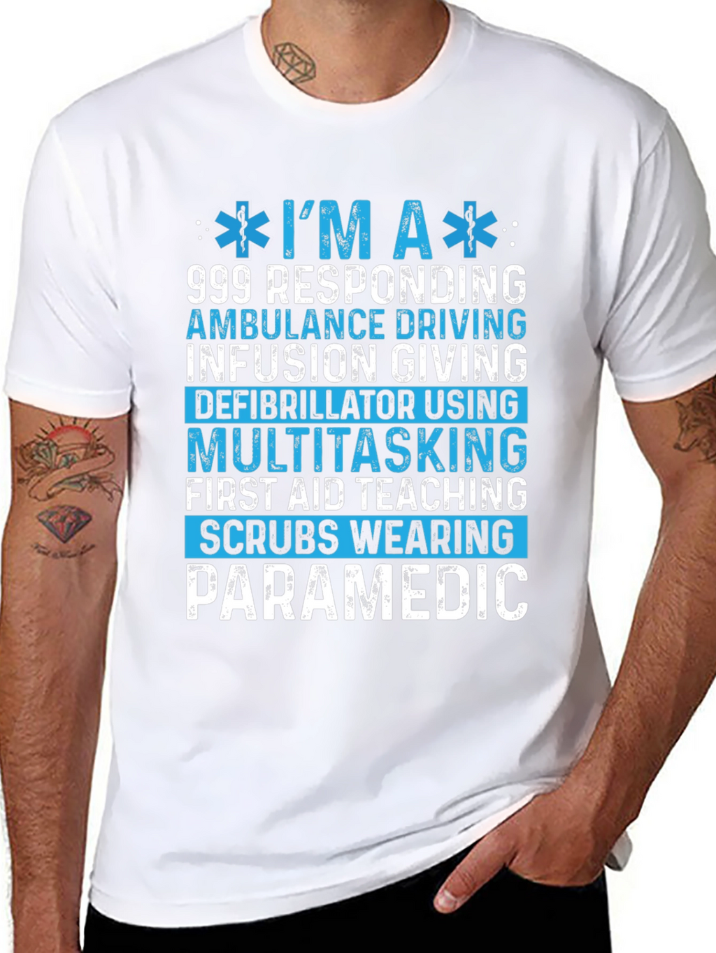 Paramedic T-Shirt: 999 Responding Tee