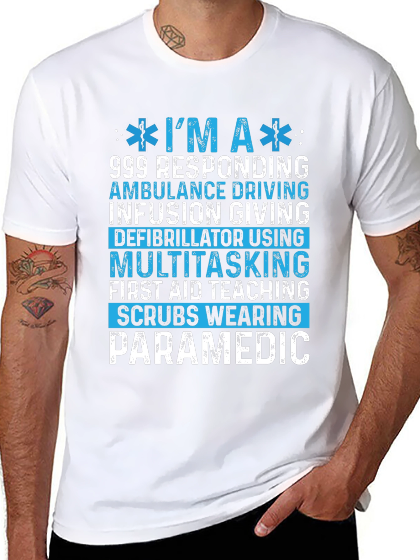 Paramedic T-Shirt: 999 Responding Tee