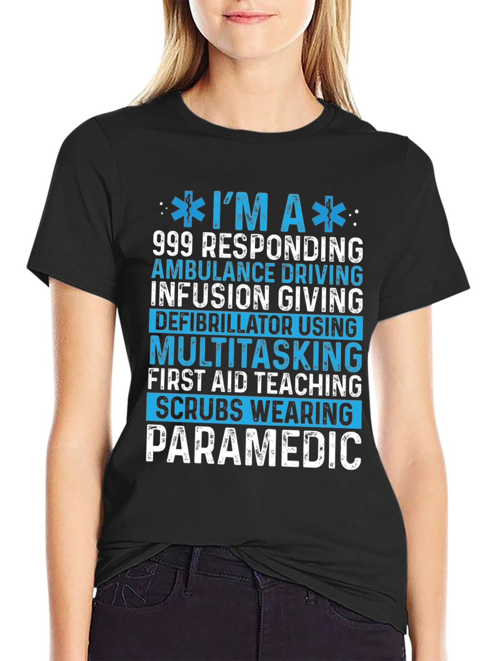 Paramedic T-Shirt: 999 Responding Tee