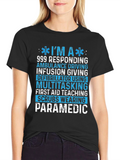 Paramedic T-Shirt: 999 Responding Tee