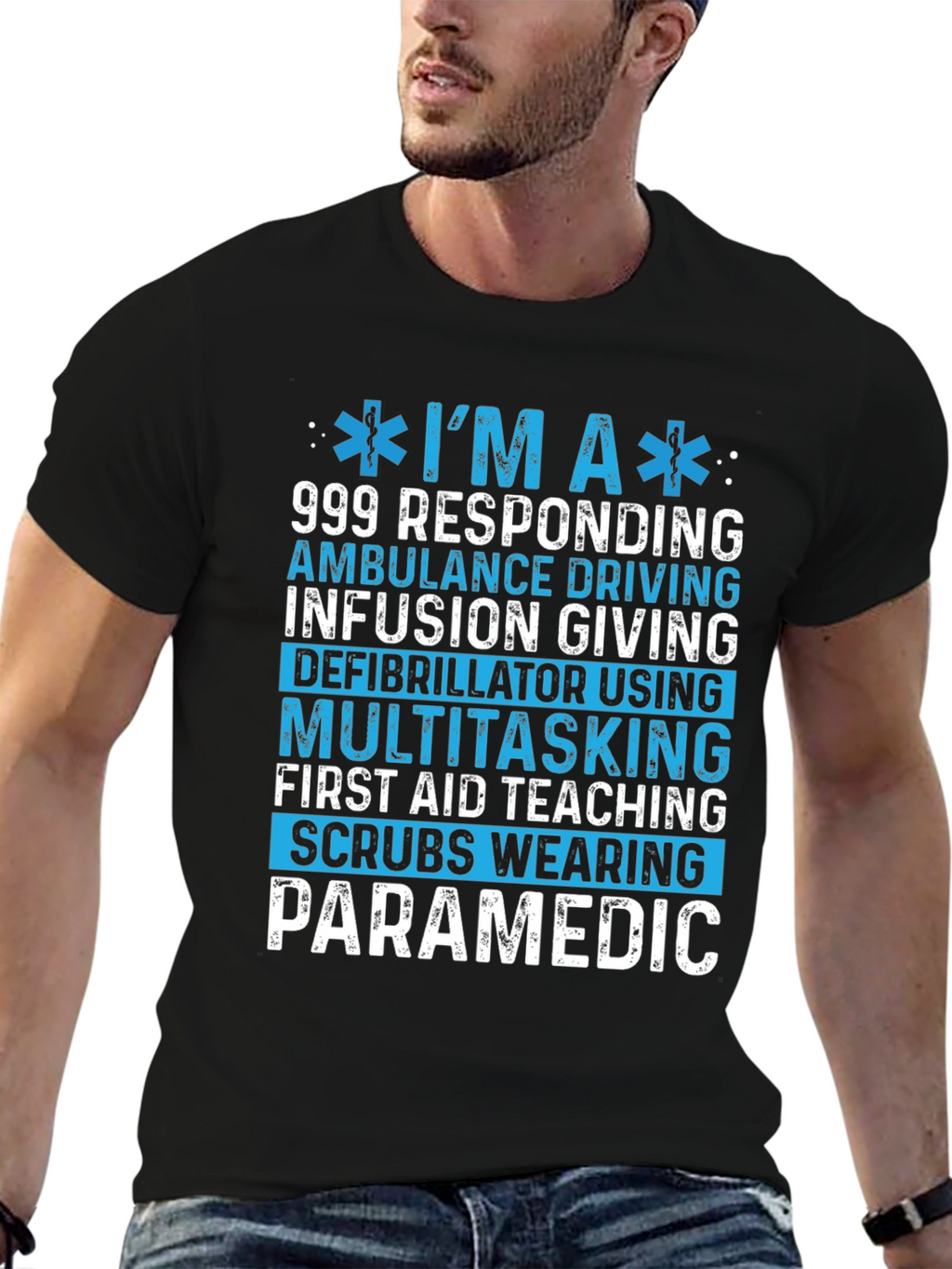 Paramedic T-Shirt: 999 Responding Tee