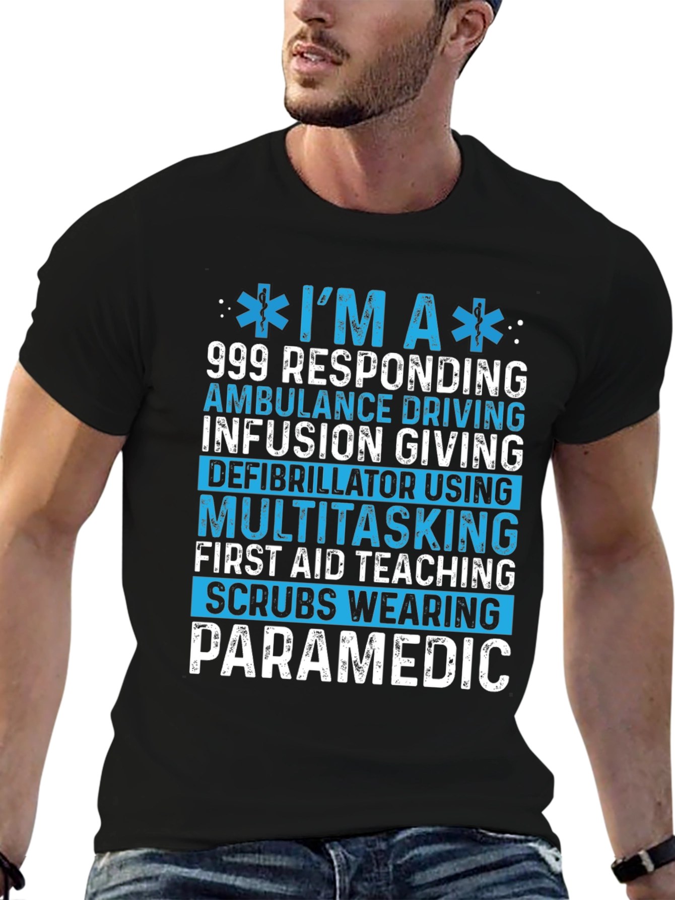 Paramedic T-Shirt: 999 Responding Tee