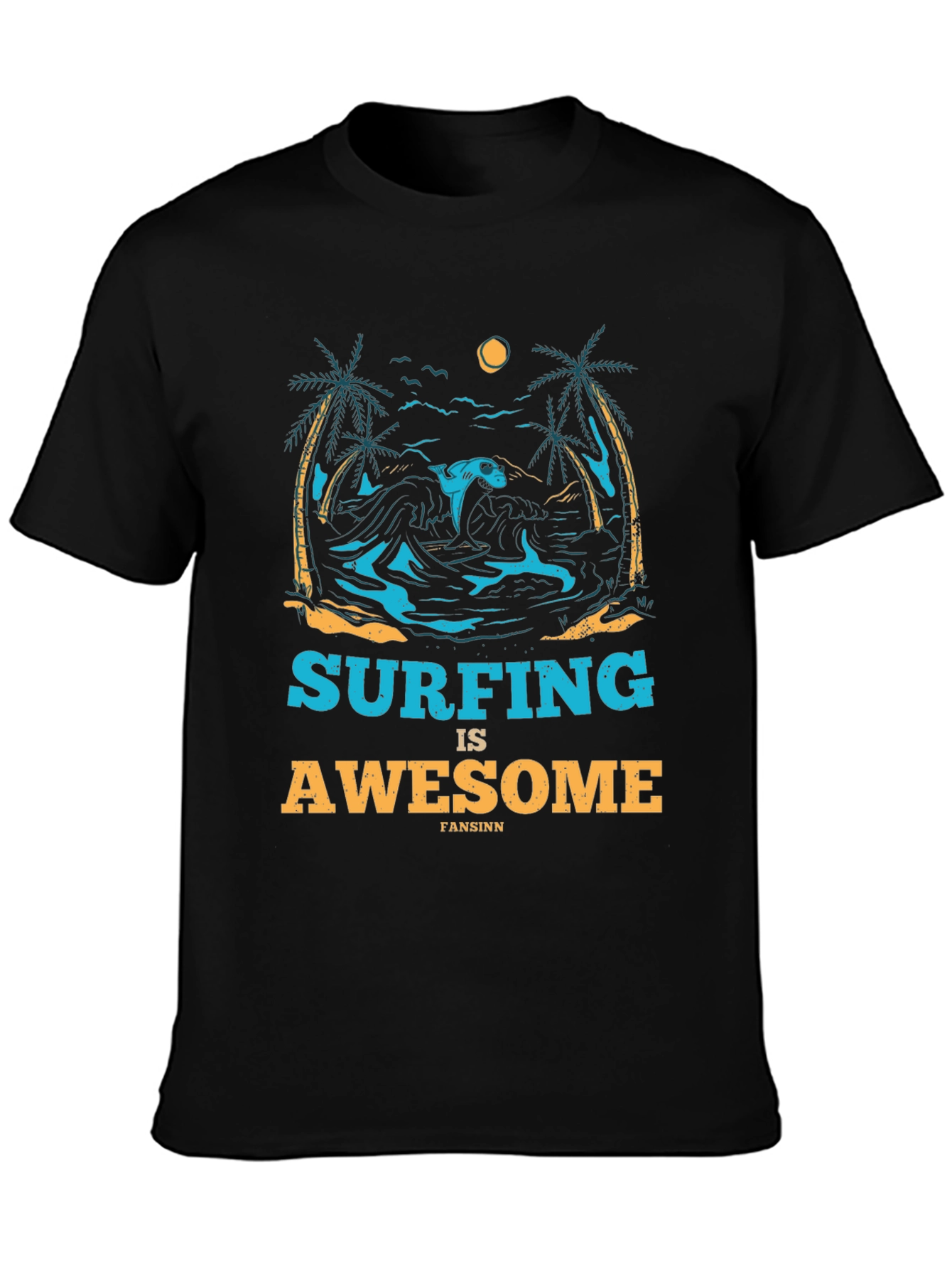 Surfing is Awesome T-Shirt
