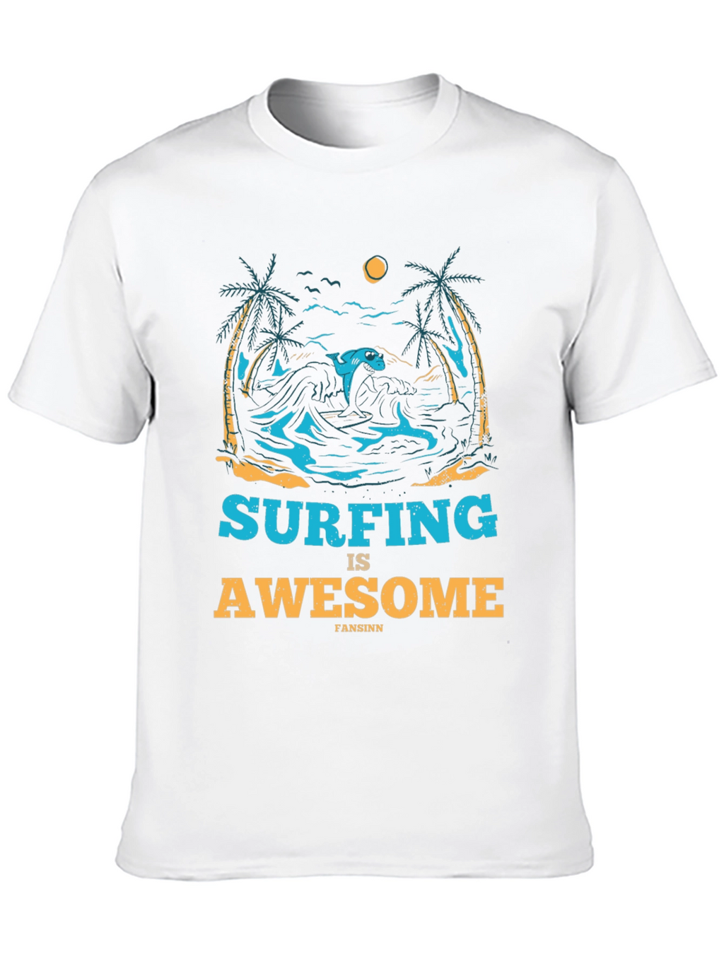Surfing is Awesome T-Shirt