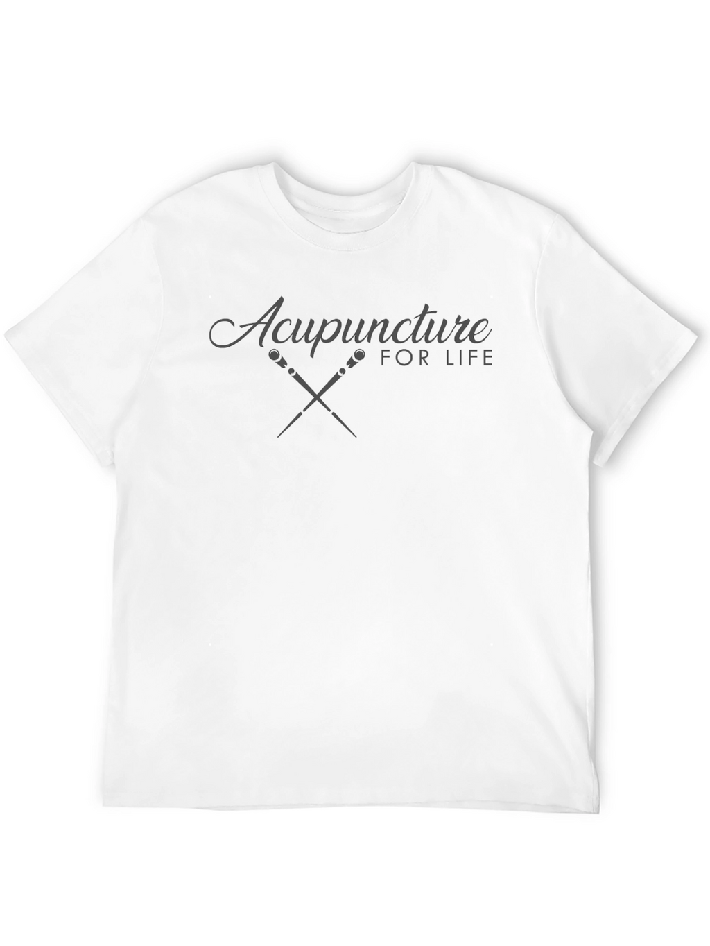 Acupuncture for Life Black T-Shirt