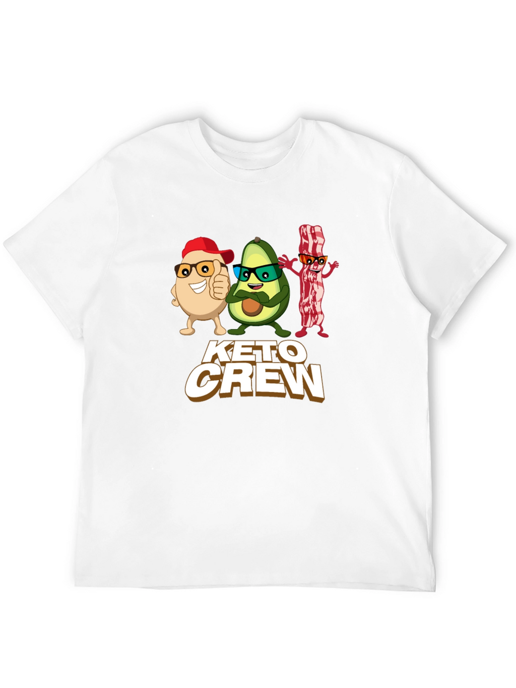 Keto Crew T-Shirt - Funny Keto Diet Tee