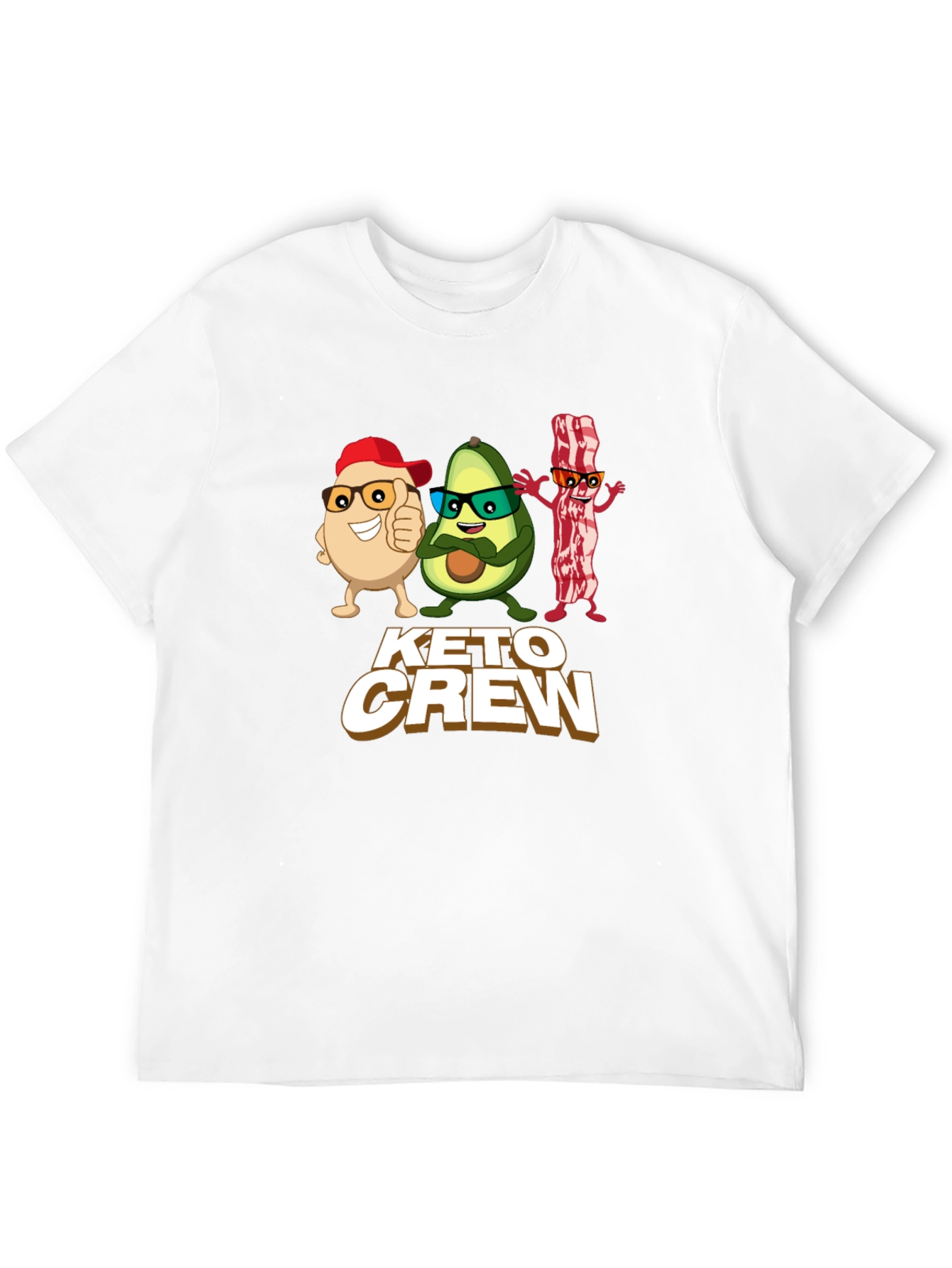Keto Crew T-Shirt - Funny Keto Diet Tee