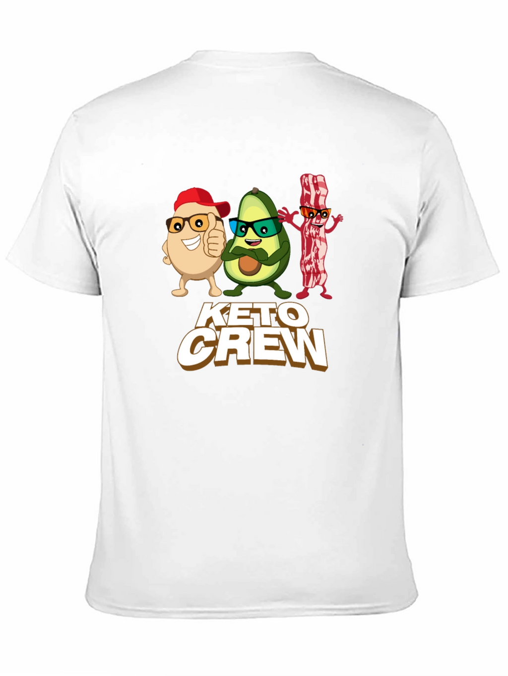 Keto Crew T-Shirt - Funny Keto Diet Tee