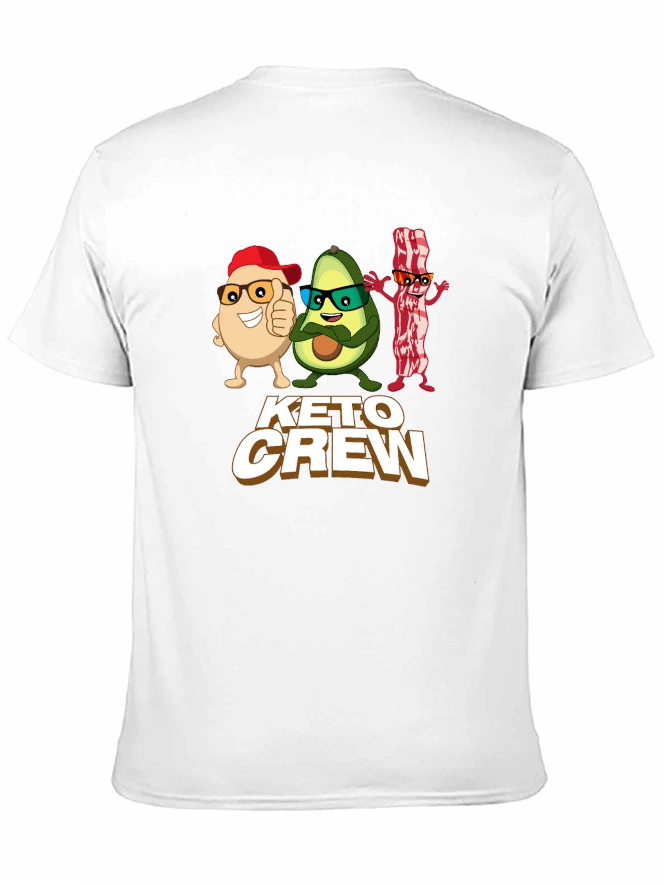Keto Crew T-Shirt - Funny Keto Diet Tee