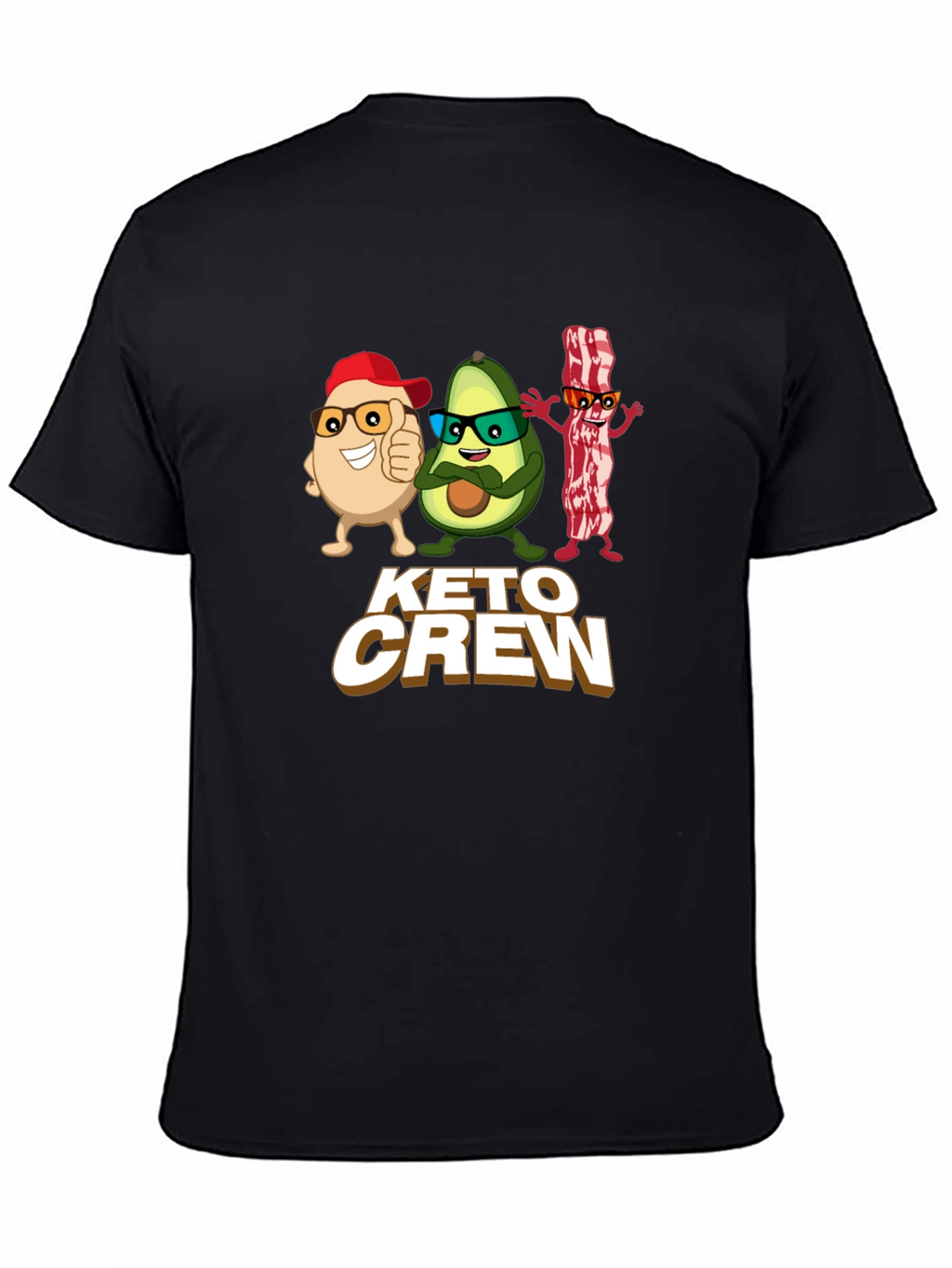 Keto Crew T-Shirt - Funny Keto Diet Tee