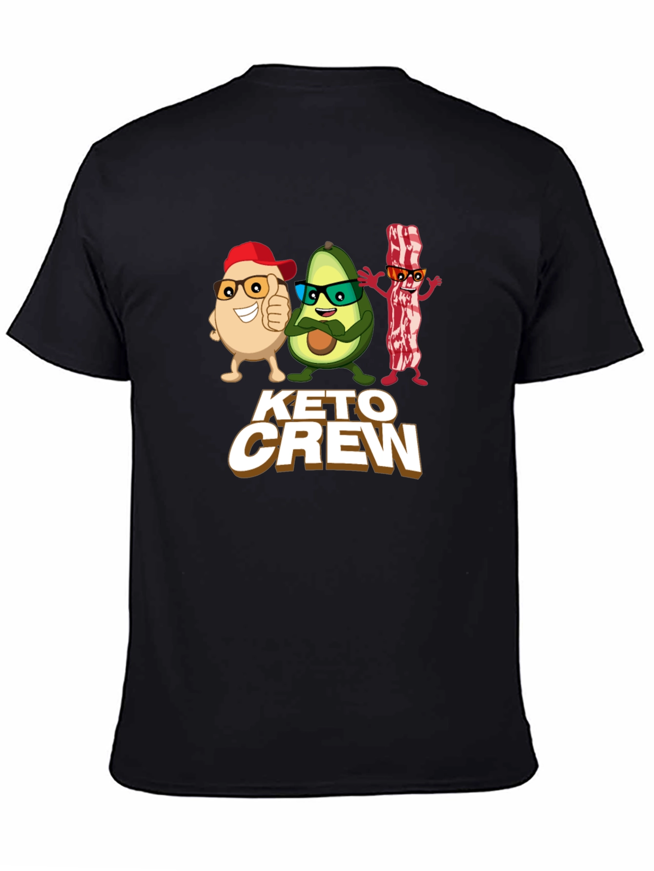Keto Crew T-Shirt - Funny Keto Diet Tee