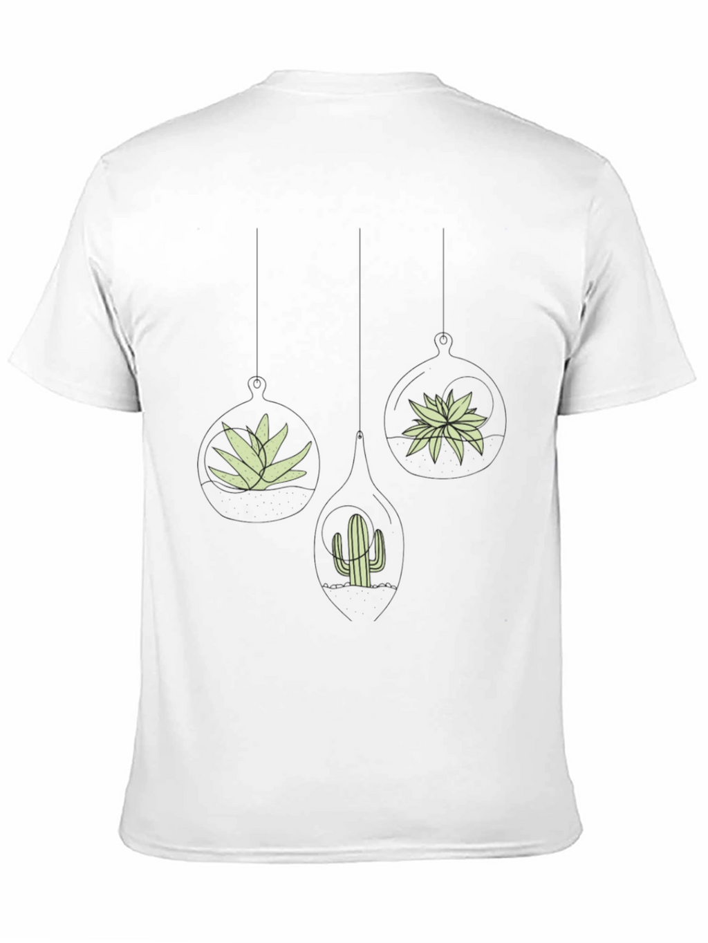 Cactus Graphic T-Shirt | Short Sleeve Crew Neck