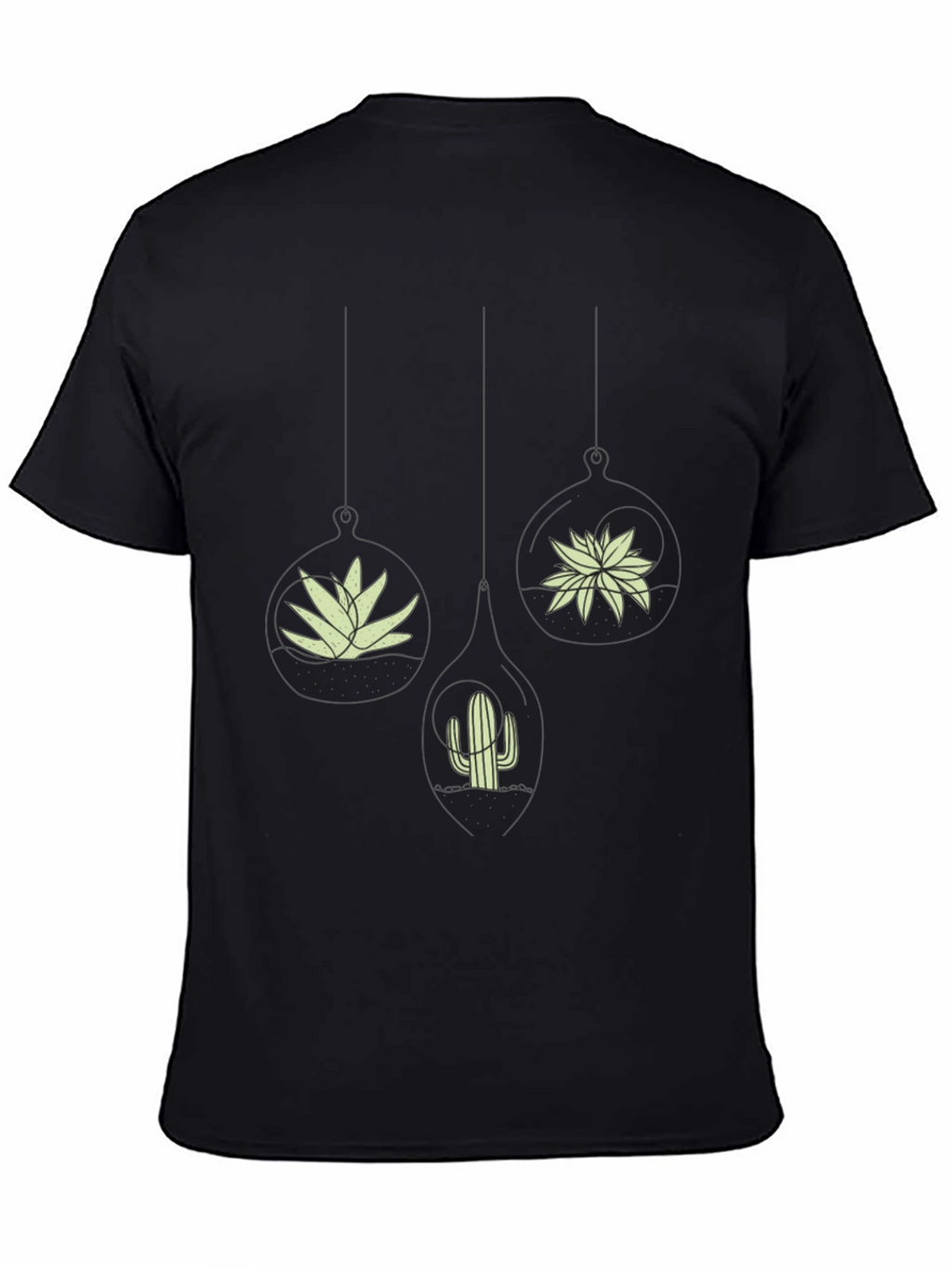 Cactus Graphic T-Shirt | Short Sleeve Crew Neck