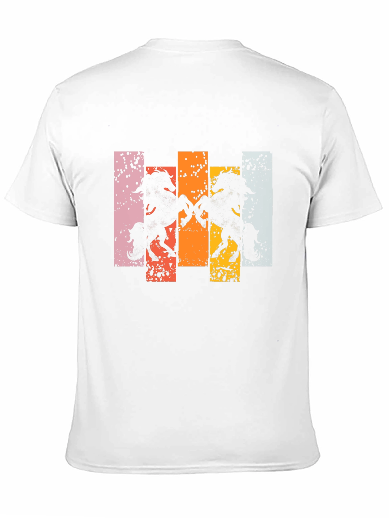 Retro Horse Silhouette Graphic Tee