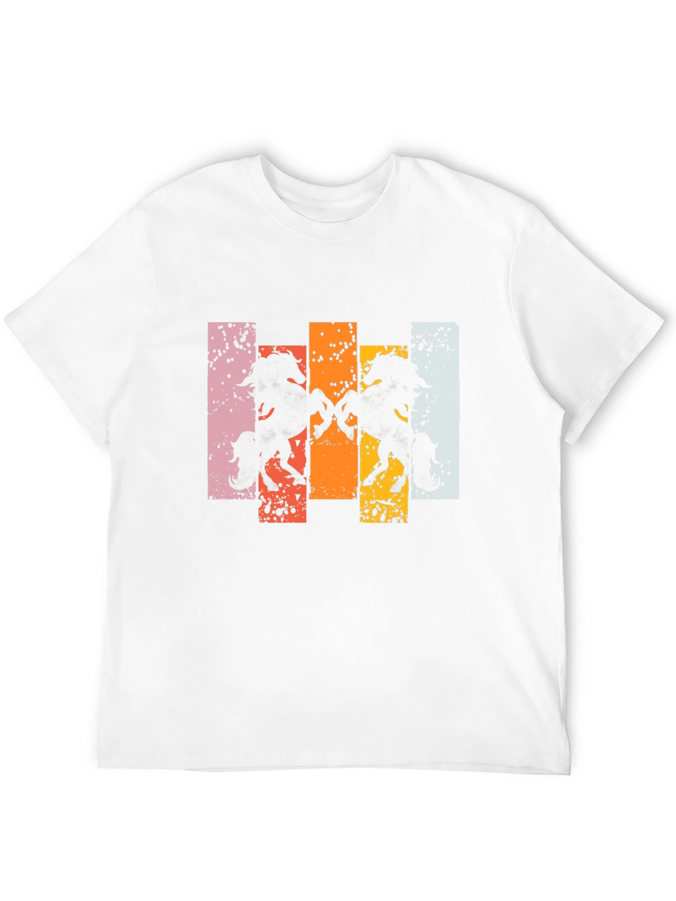 Retro Horse Silhouette Graphic Tee