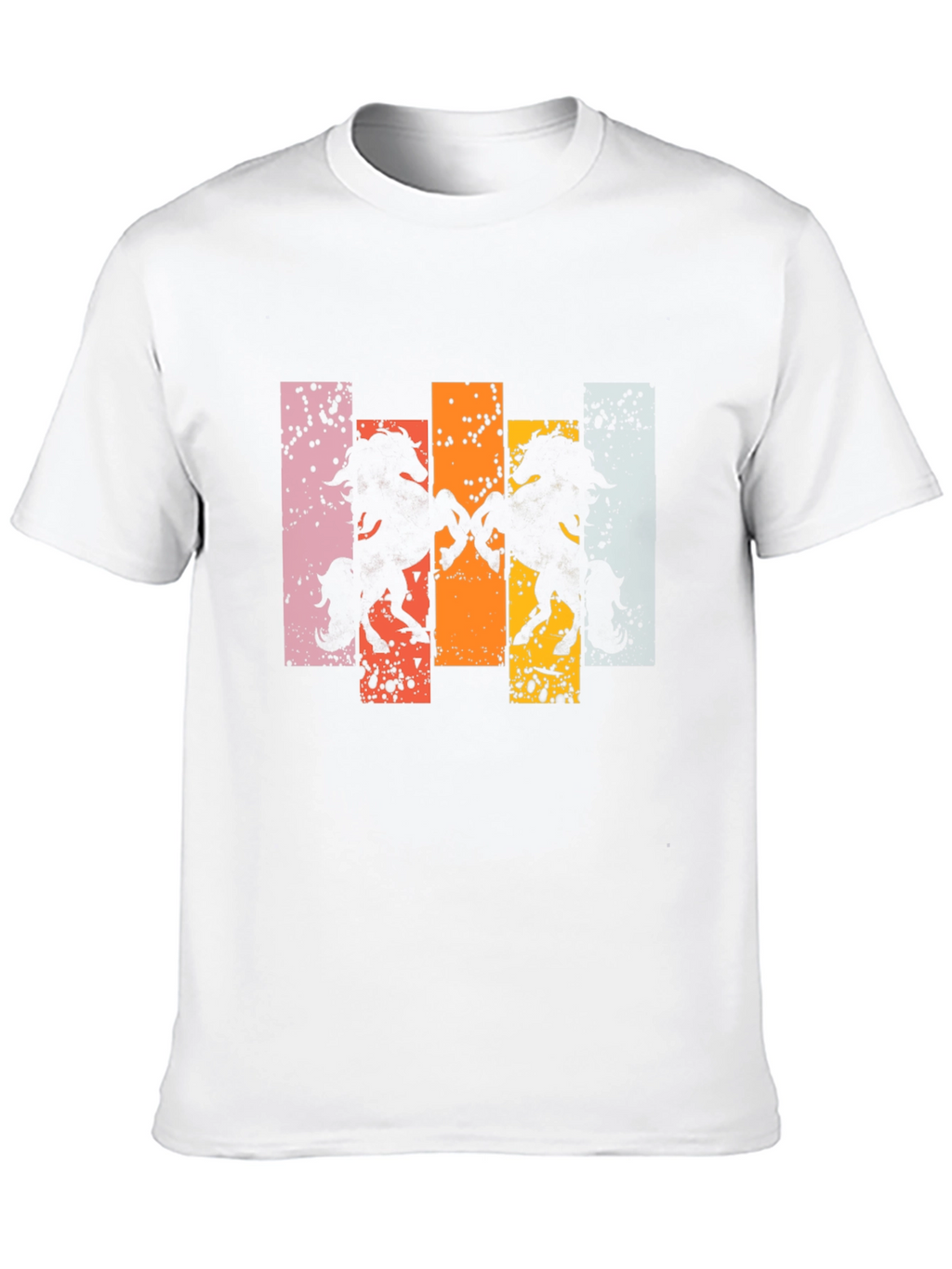 Retro Horse Silhouette Graphic Tee