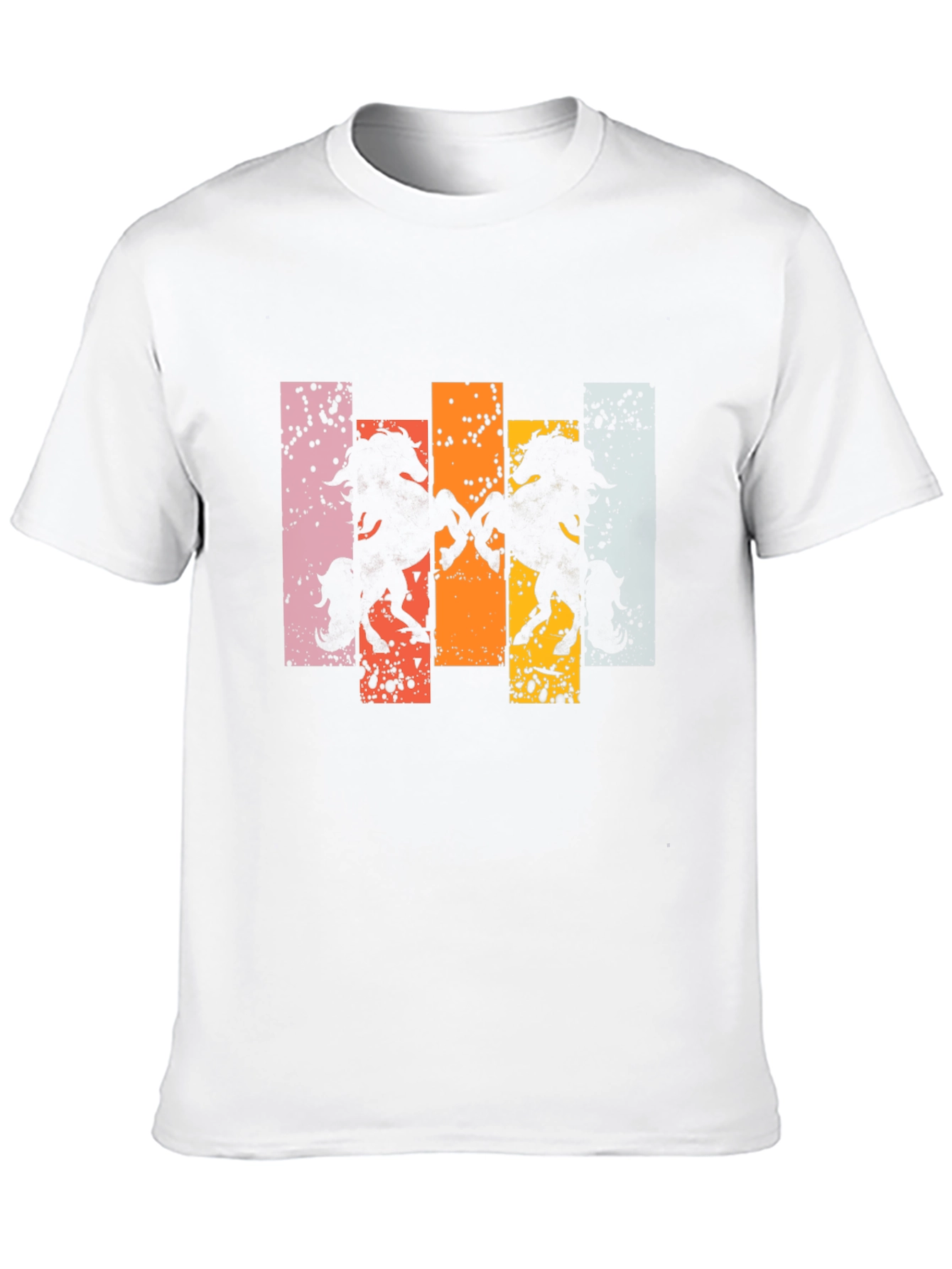 Retro Horse Silhouette Graphic Tee