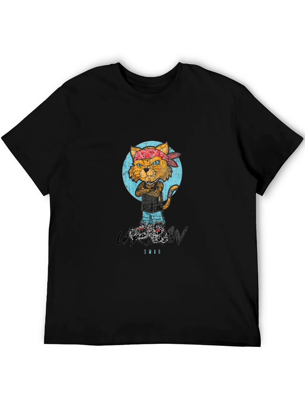 Urban Swag Cat Graphic Tee