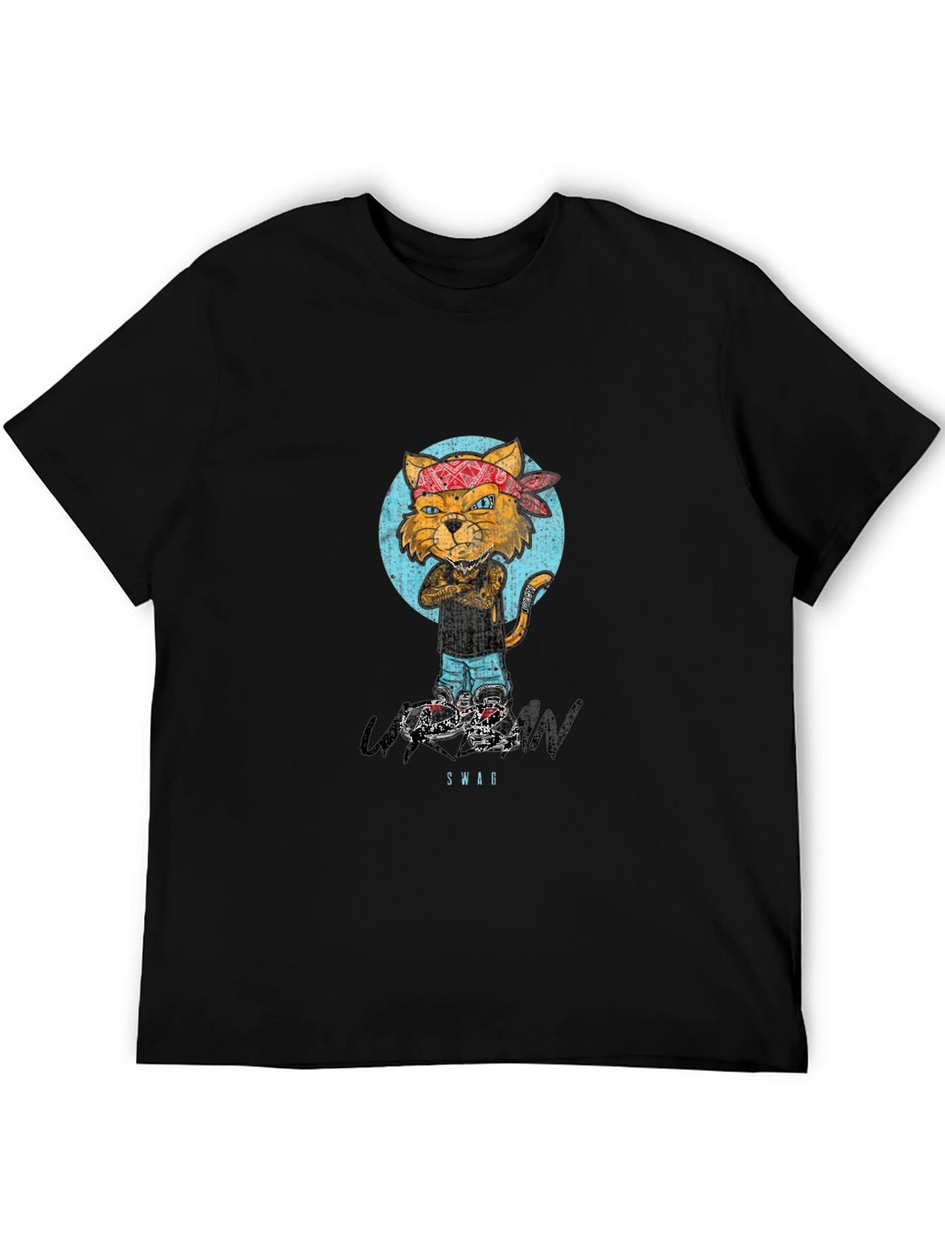 Urban Swag Cat Graphic Tee