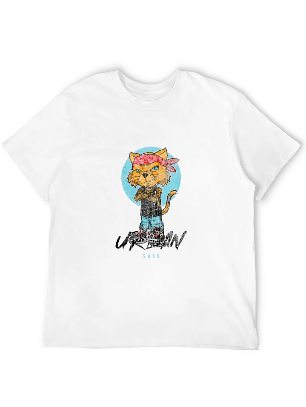 Urban Swag Cat Graphic Tee