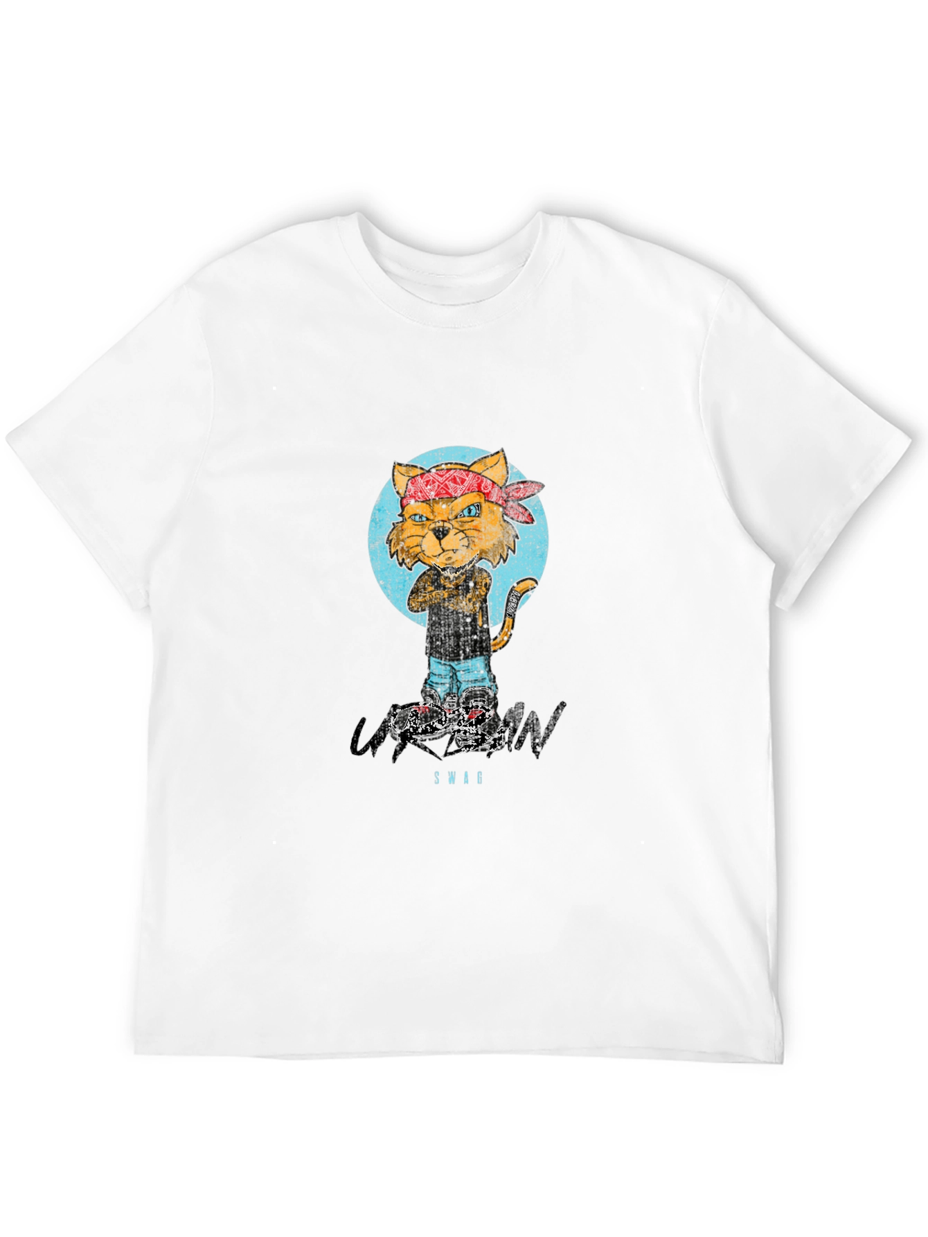 Urban Swag Cat Graphic Tee