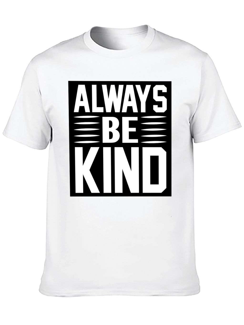 Always Be Kind Graphic Tee - Mens Black T-Shirt