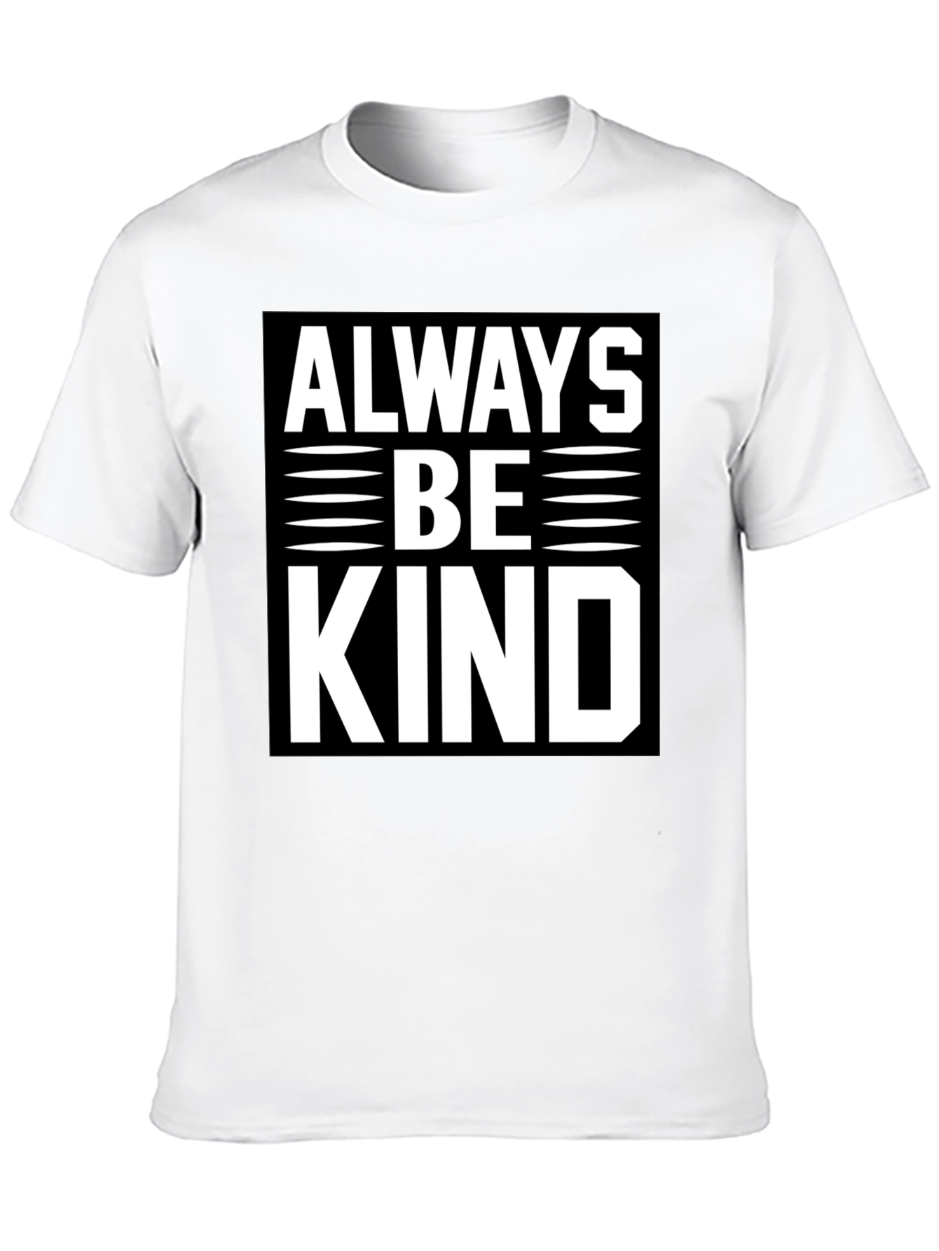 Always Be Kind Graphic Tee - Mens Black T-Shirt
