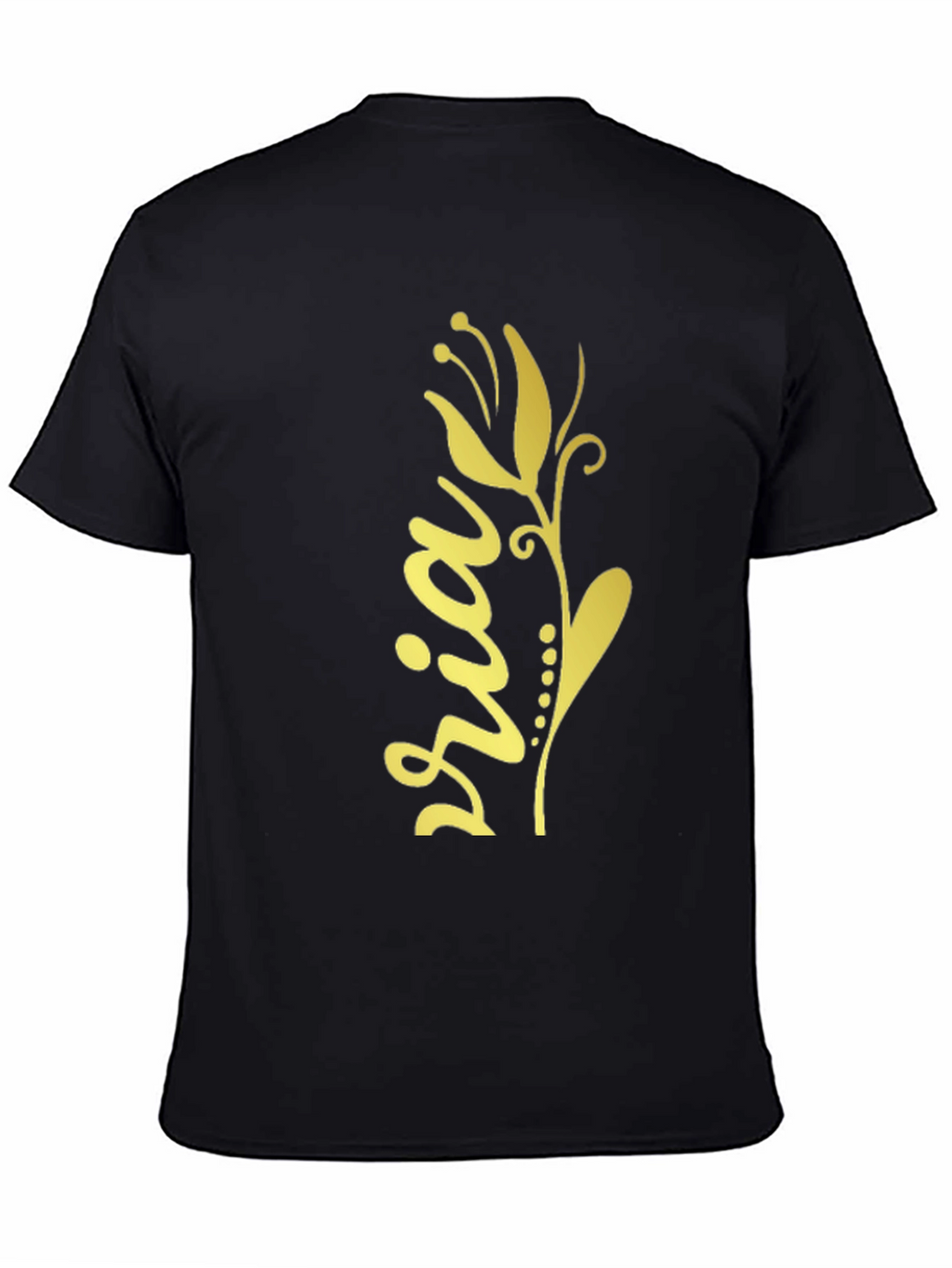 Floral Sria Graphic Tee - Stylish Cotton Blend