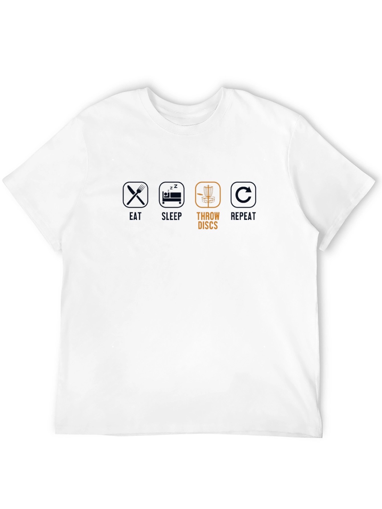 Eat Sleep Throw Discs Repeat T-Shirt