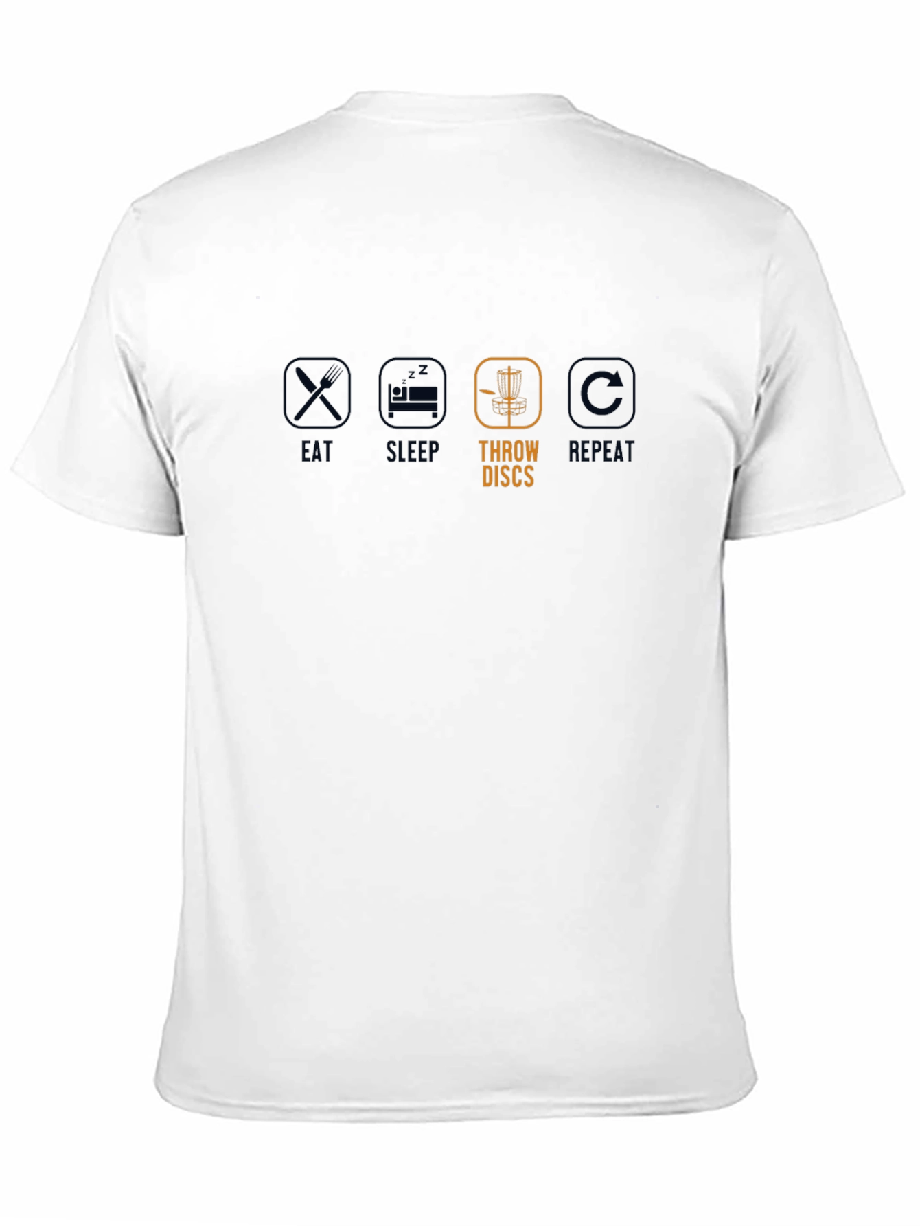Eat Sleep Throw Discs Repeat T-Shirt