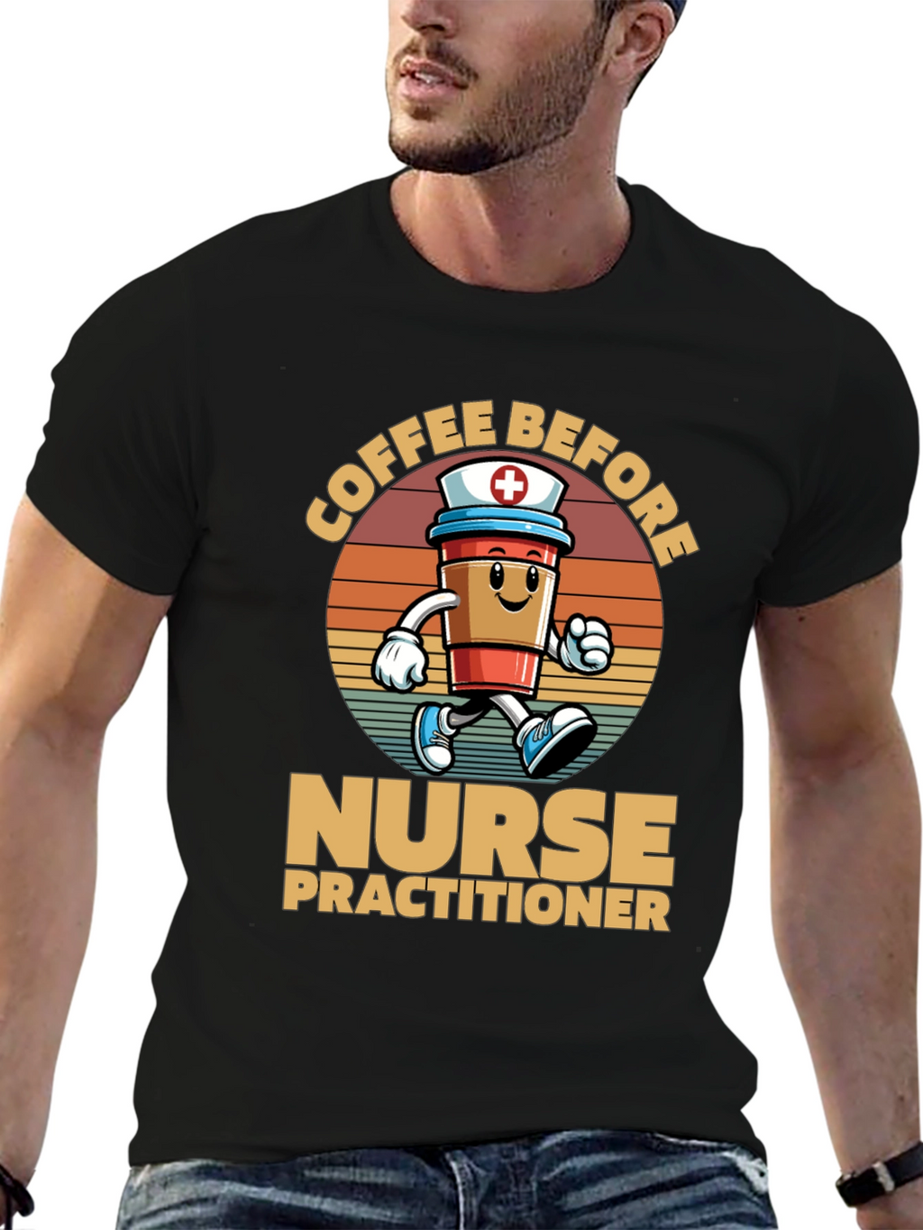 Nurse Practitioner Coffee T-Shirt