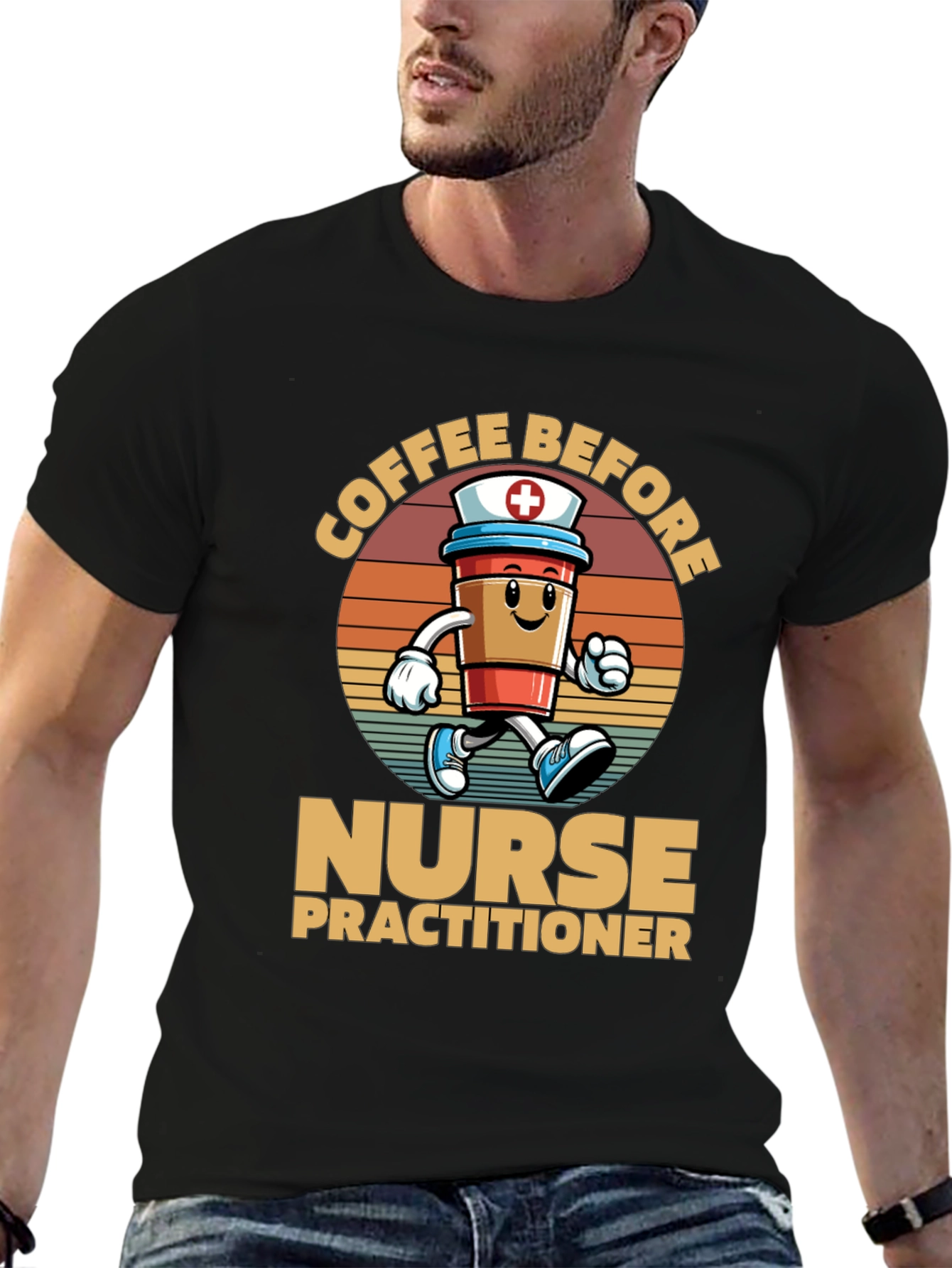 Nurse Practitioner Coffee T-Shirt