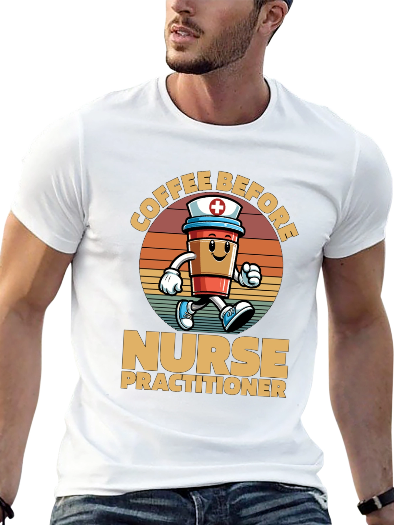 Nurse Practitioner Coffee T-Shirt