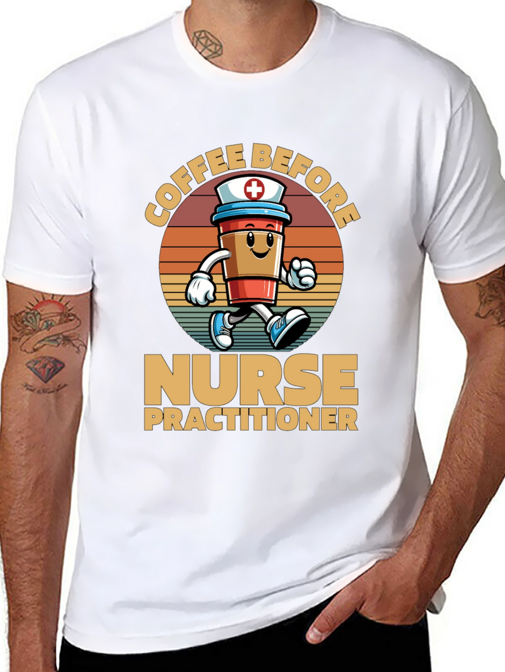 Nurse Practitioner Coffee T-Shirt