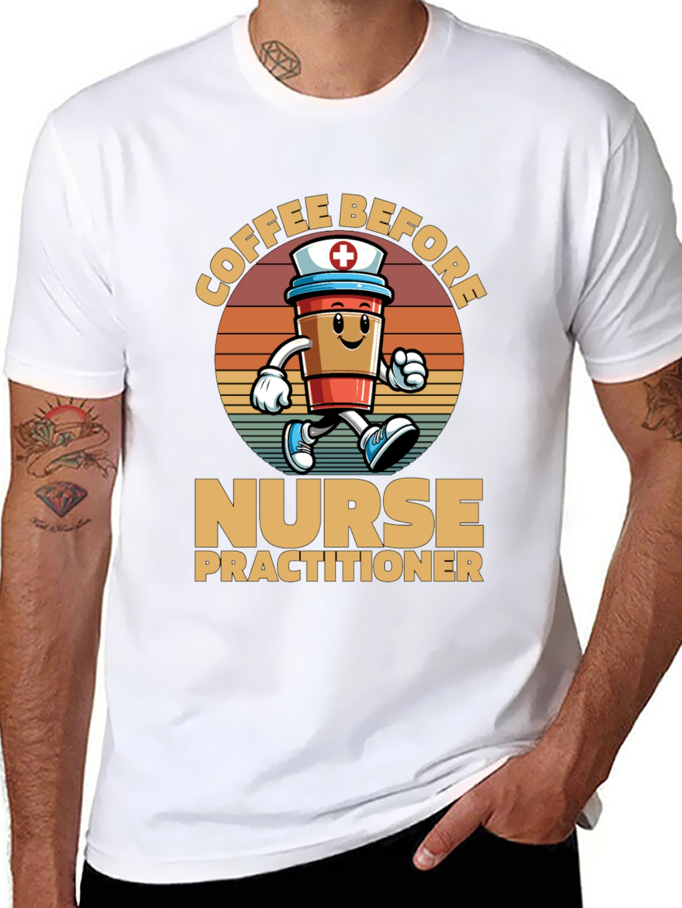 Nurse Practitioner Coffee T-Shirt
