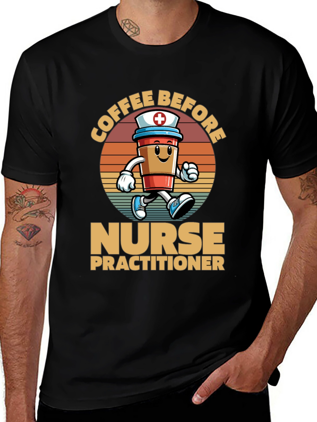 Nurse Practitioner Coffee T-Shirt
